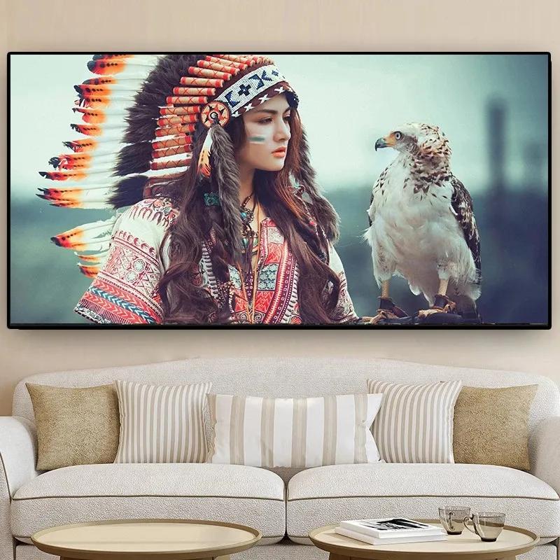 Индийские девушки орел холст | Pintura e estampas posters, retrato arte da lona, imagem da parede escandinava, para sala de estar
Индийские девушки орел холст | Pintura e estampas posters, retrato arte da lona, imagem da parede escandinava, para sala de estar