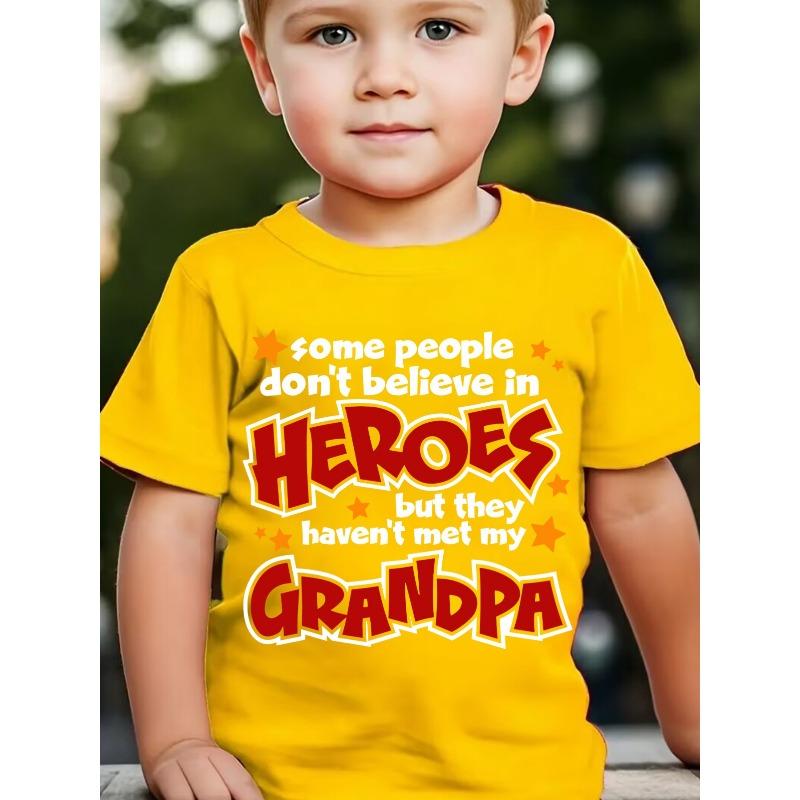 European sizes Summer Fashion Boys Short Sleeve T-Shirt Some People Don t Believe In Heroes Letter Print Casual Top 164cm жовтий
European sizes Summer Fashion Boys Short Sleeve T-Shirt Some People Don t Believe In Heroes Letter Print Casual Top 164cm жовтий