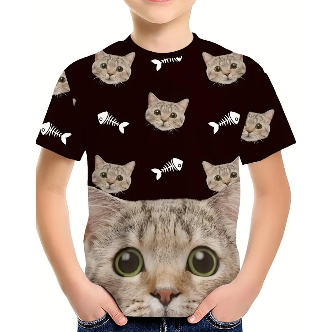 Kids Clothes Boys T-Shirt Girls Breathable Fashion O-Neck Tops Summer 160
Kids Clothes Boys T-Shirt Girls Breathable Fashion O-Neck Tops Summer 160