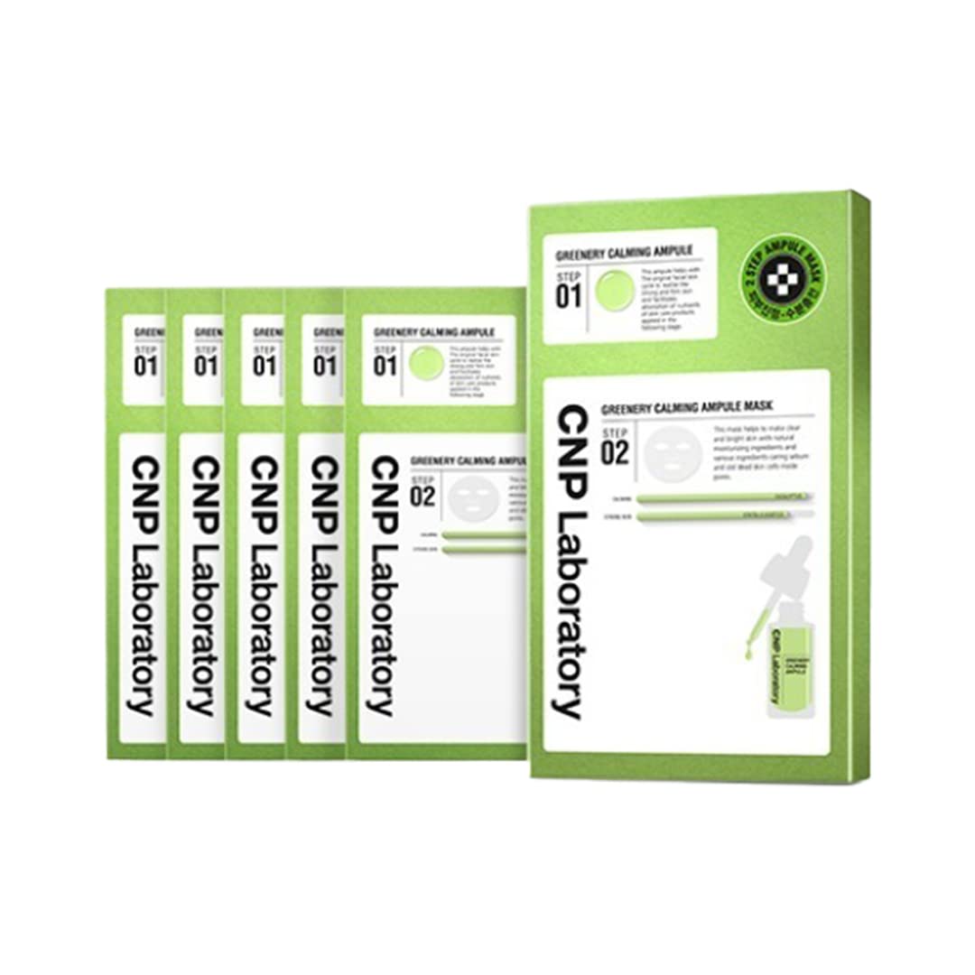 CNP CICA Mask Face Pack Special Care Serum and Relieves Skin Irritation Set (CNP Laboratory) - - Moisturizing, Soothing, - 5-Pack
CNP CICA Mask Face Pack Special Care Serum and Relieves Skin Irritation Set (CNP Laboratory) - - Moisturizing, Soothing, - 5-Pack