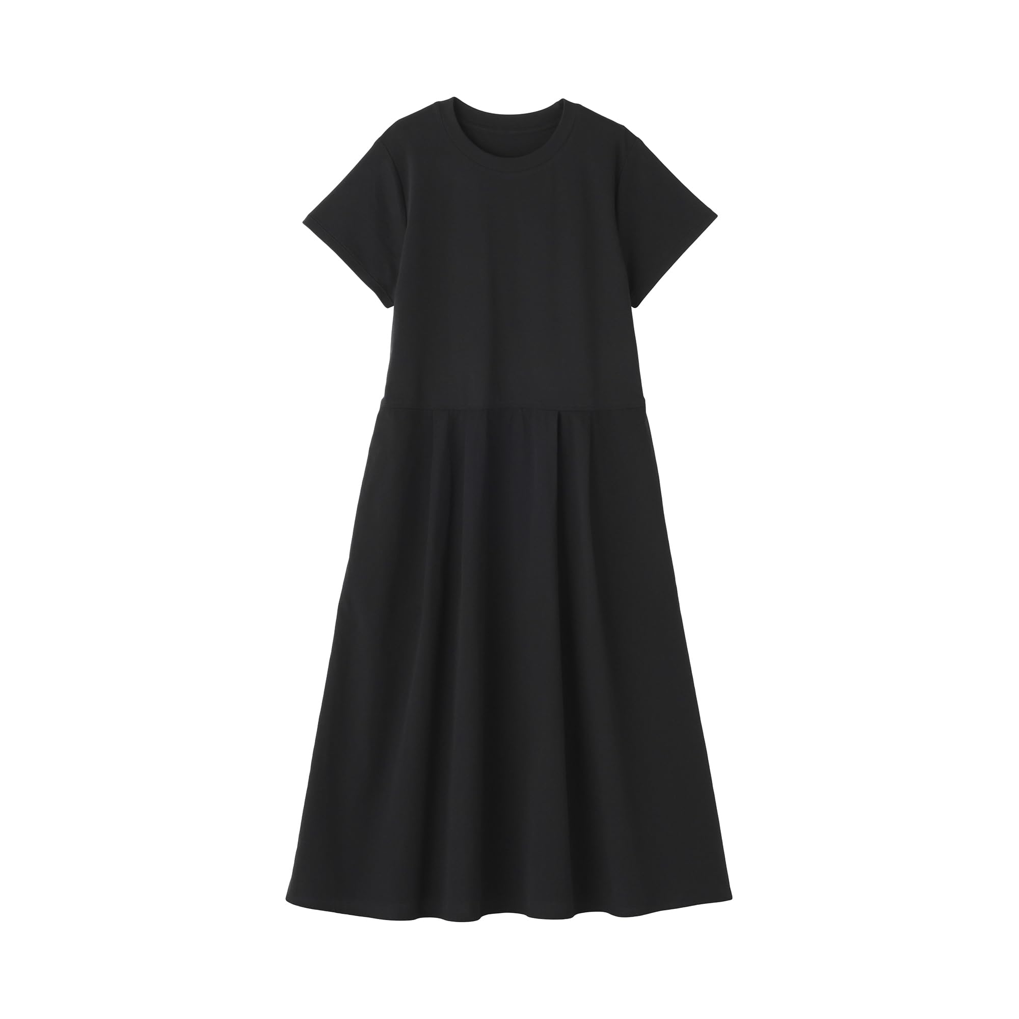MUJI Women s Cool Short Sleeve Dress, Black, Size L, BC2LKA5S
MUJI Women s Cool Short Sleeve Dress, Black, Size L, BC2LKA5S