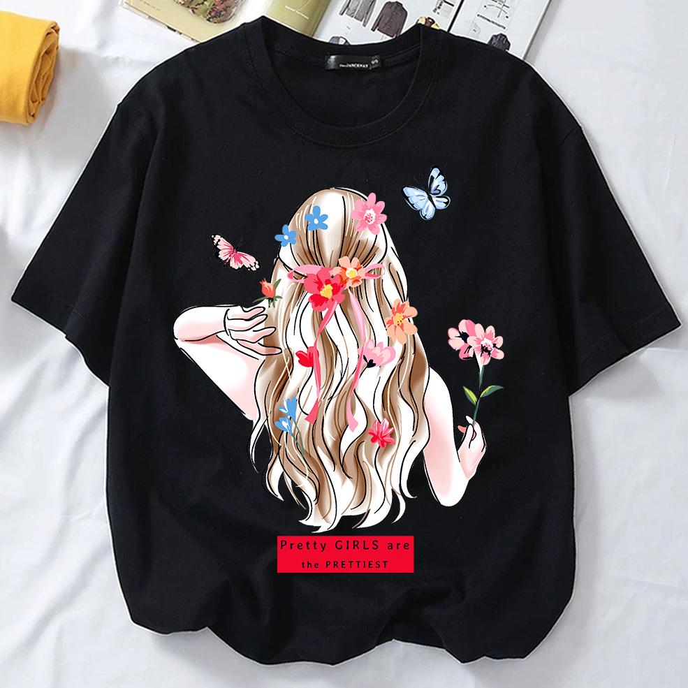 HARAJUKU TSHIRTpretty Girl Flower Bunga Printed Tshirt Shirt Women Spring Baju Perempuan Harajuku Short Sleeve Casual 3XL
HARAJUKU TSHIRTpretty Girl Flower Bunga Printed Tshirt Shirt Women Spring Baju Perempuan Harajuku Short Sleeve Casual 3XL