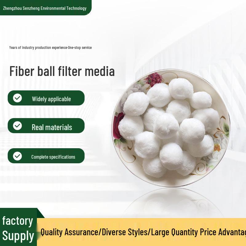Aquarium Fiber Filter Balls for Water and Sewage Treatment 700g
Aquarium Fiber Filter Balls for Water and Sewage Treatment 700g