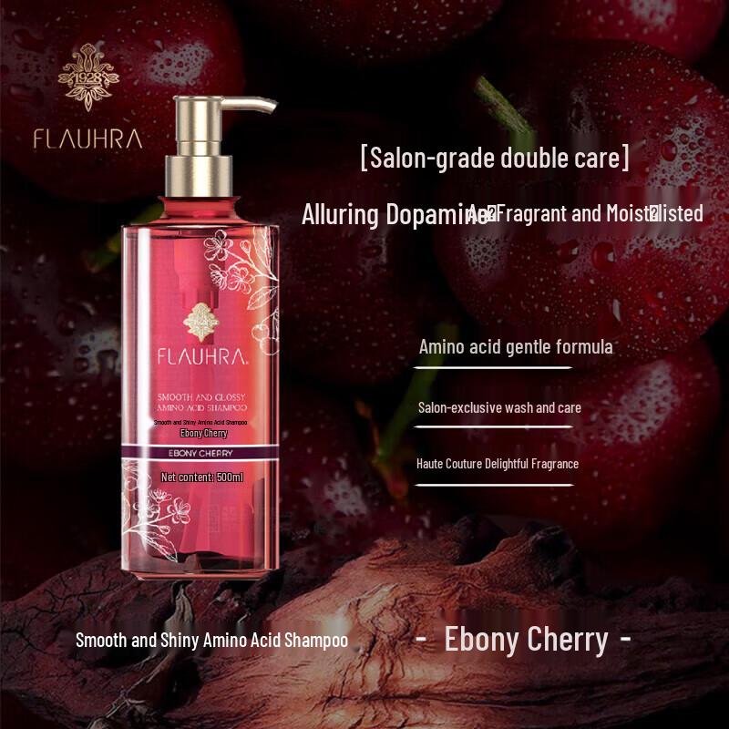 FLAUHRA Ebony Cherry Smoothing & Nourishing Shampoo
FLAUHRA Ebony Cherry Smoothing & Nourishing Shampoo