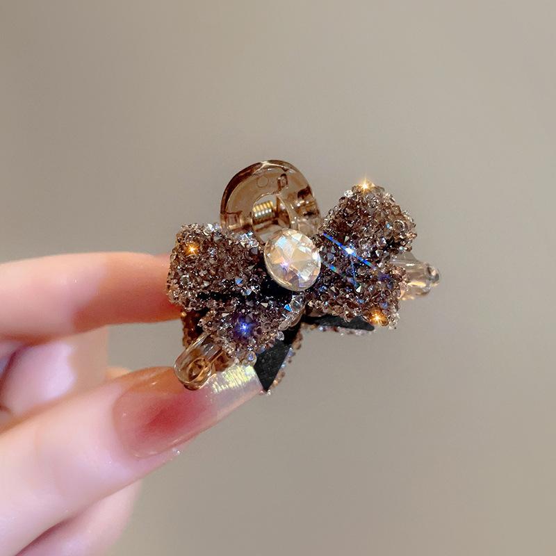 Luxury Hair Accessory Firm Side Clip Dating Commuting Exquisite Headwear 2Pcs Sparkling Diamond Bow Clip
Luxury Hair Accessory Firm Side Clip Dating Commuting Exquisite Headwear 2Pcs Sparkling Diamond Bow Clip