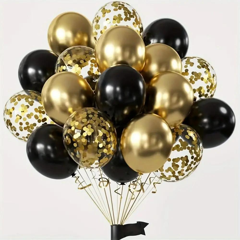 16pcs Black Metallic Sequin glitter Balloons for Birthday Wedding Valentine s Day Graduation Party confetti Balloon Decoration O&As the picture
16pcs Black Metallic Sequin glitter Balloons for Birthday Wedding Valentine s Day Graduation Party confetti Balloon Decoration O&As the picture