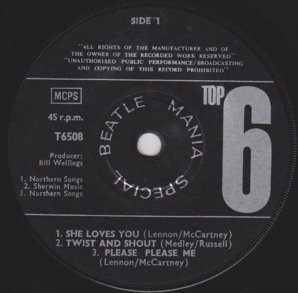 7-дюймовая пластинка JOHNNY HARRIS - Beatle Mania Special T6508 Top Six 1964 UK Рок Б/У
7-дюймовая пластинка JOHNNY HARRIS - Beatle Mania Special T6508 Top Six 1964 UK Рок Б/У