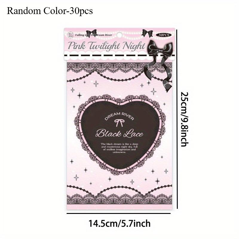 30pcs Sweet Lace Design Scrapbooking Paper Set, Paper Material for Journaling, DIY Crafting and Wedding Decorations
30pcs Sweet Lace Design Scrapbooking Paper Set, Paper Material for Journaling, DIY Crafting and Wedding Decorations