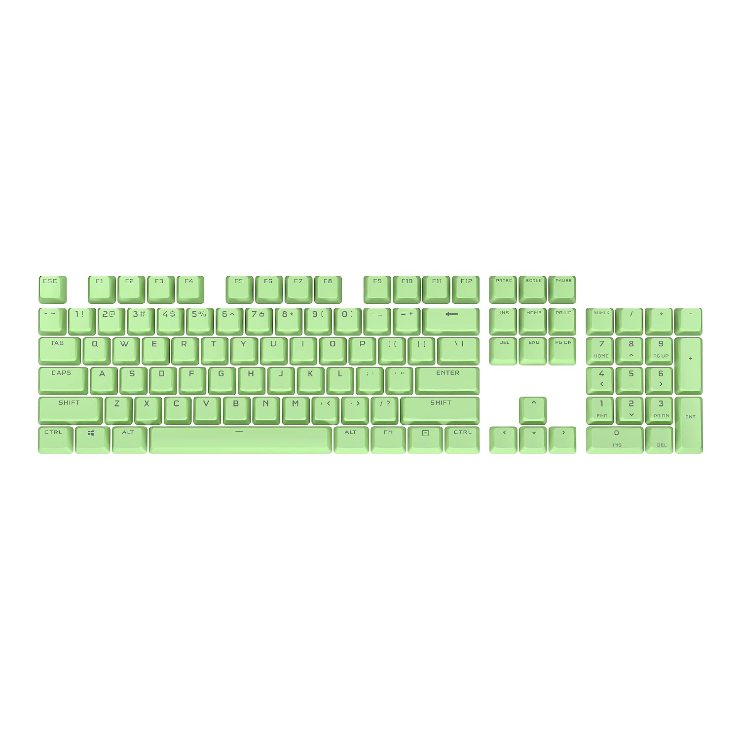 CORSAIR PBT Replacement Color Keycap Set Japanese 108 Mint Green DOUBLE-SHOT - Keys, - CH-9911080-JP
CORSAIR PBT Replacement Color Keycap Set Japanese 108 Mint Green DOUBLE-SHOT - Keys, - CH-9911080-JP