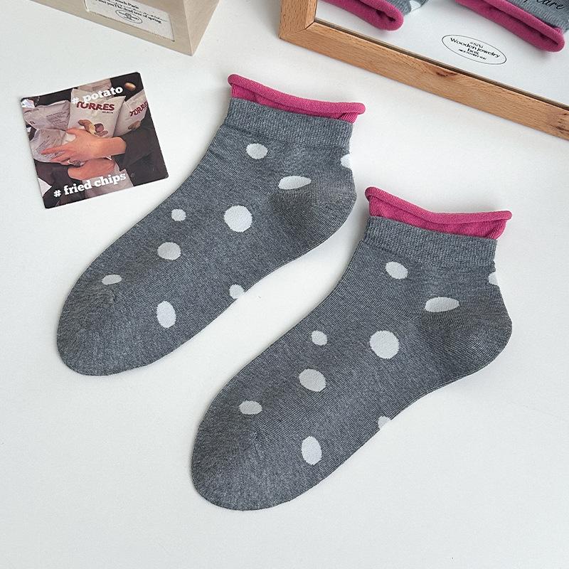 Dot-patterned Children s Thin Short Socks, Simple Color Contrast, Sweat-absorbing and Odor-resistant, Bone-free Stockings 1 pair темно-сірий
Dot-patterned Children s Thin Short Socks, Simple Color Contrast, Sweat-absorbing and Odor-resistant, Bone-free Stockings 1 pair темно-сірий