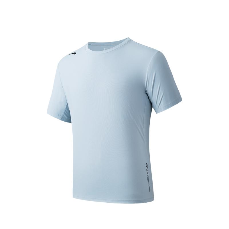 Anta Comfortable Breathable Simple Casual Versatile Short Sleeve T-Shirt Men Tops Wing-Blue 952527114-8 3XL
Anta Comfortable Breathable Simple Casual Versatile Short Sleeve T-Shirt Men Tops Wing-Blue 952527114-8 3XL