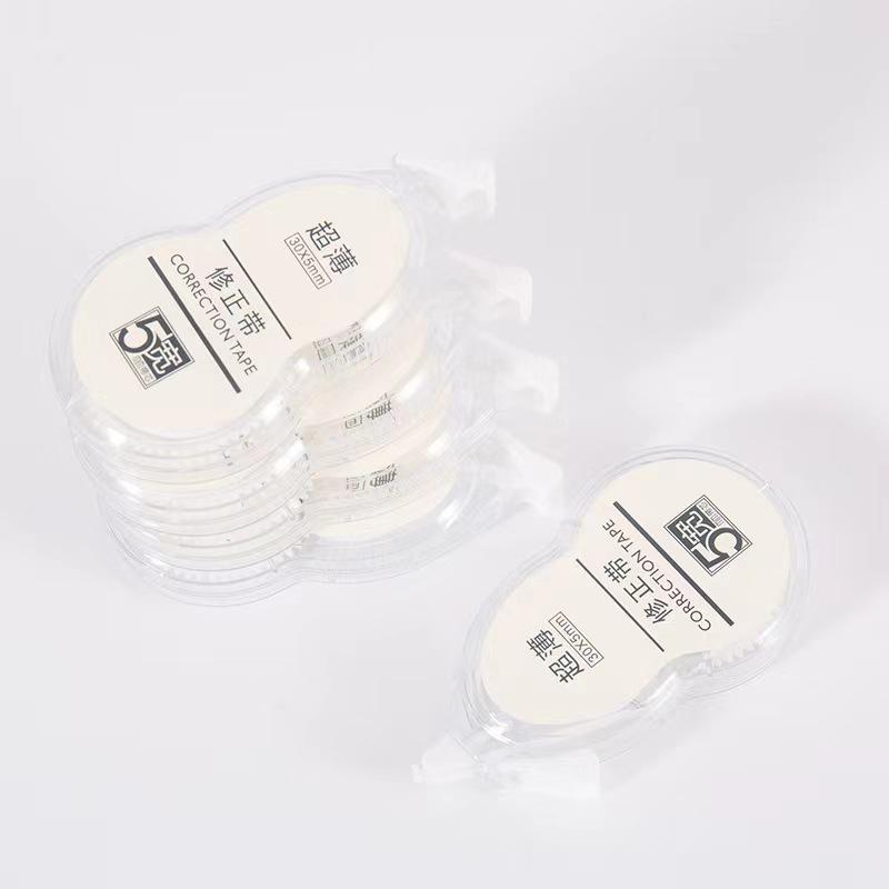 Silent Large Capacity Correction Tape, Smooth Application, No Breakage, Transparent, Easy Press-to-Use - Ideal for Students and Offices. Single Transparent Correction Tape
Silent Large Capacity Correction Tape, Smooth Application, No Breakage, Transparent, Easy Press-to-Use - Ideal for Students and Offices. Single Transparent Correction Tape