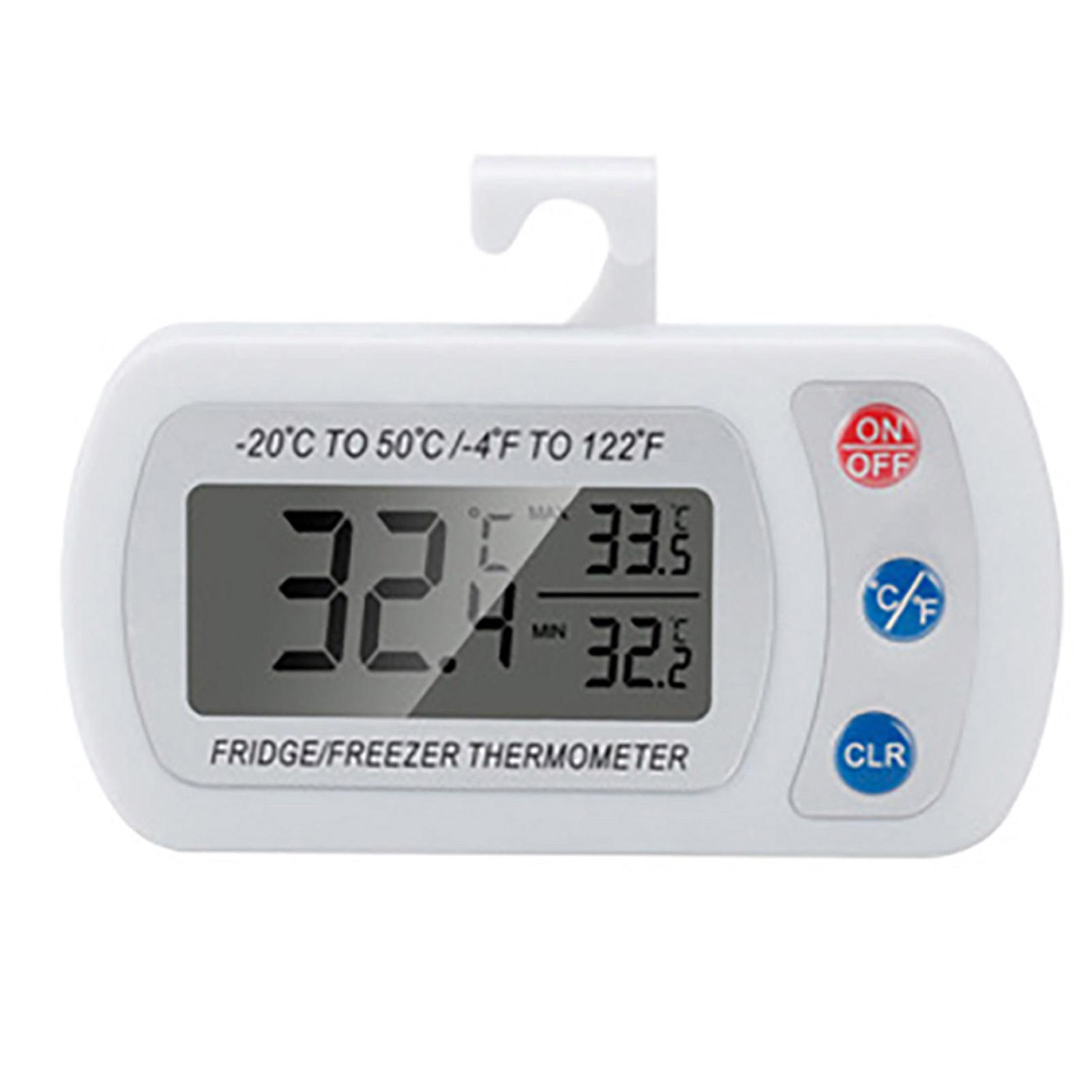 TSBY53 Waterproof Refrigerator Thermometer with Digital Display Hook Electronic Thermometer
TSBY53 Waterproof Refrigerator Thermometer with Digital Display Hook Electronic Thermometer