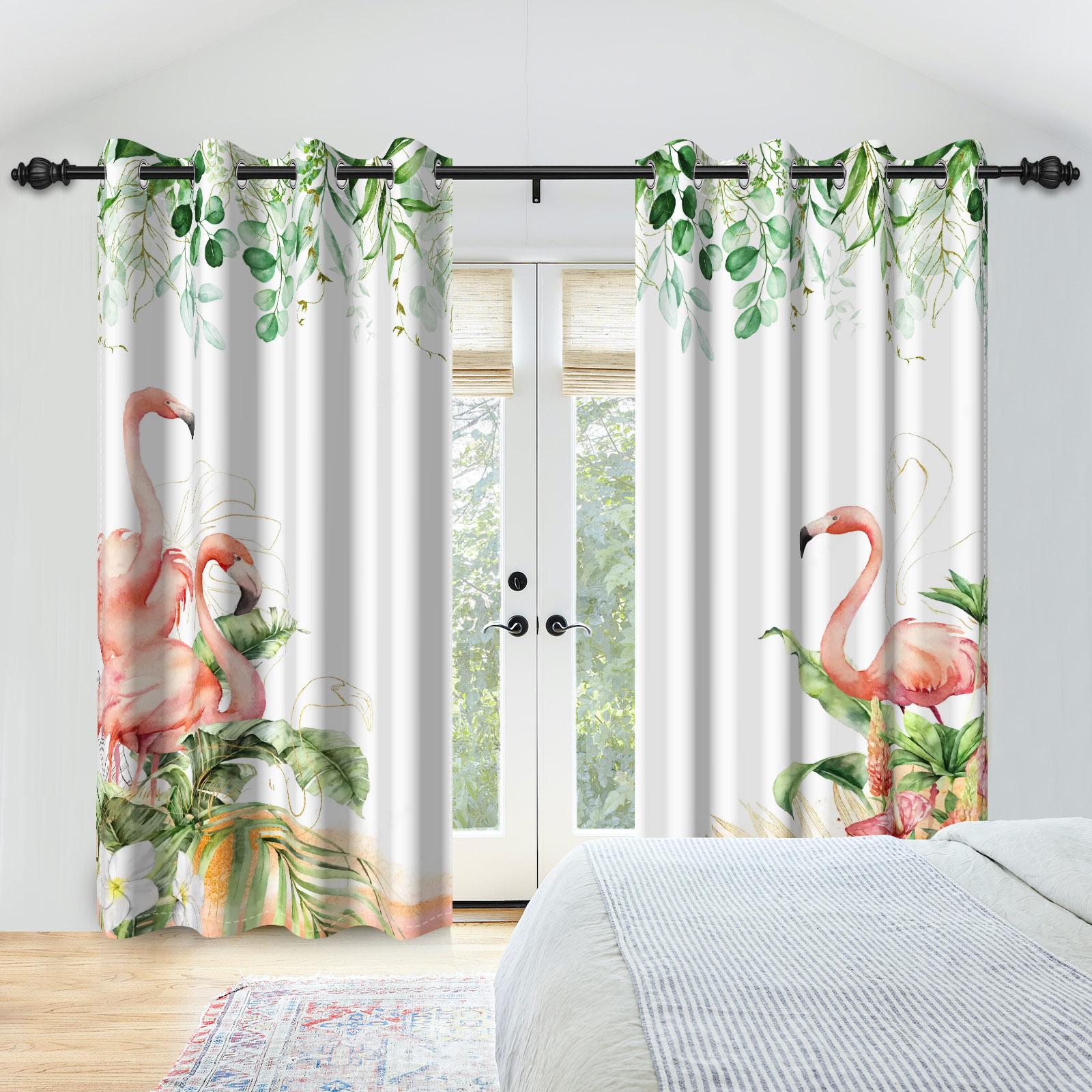 Pink Flamingo Printing Curtain heat insulation 2pcs Decoration Curtain For Living Room bedroom Kitchen Room Balcony Curtain 53x115cm 2pcs
Pink Flamingo Printing Curtain heat insulation 2pcs Decoration Curtain For Living Room bedroom Kitchen Room Balcony Curtain 53x115cm 2pcs