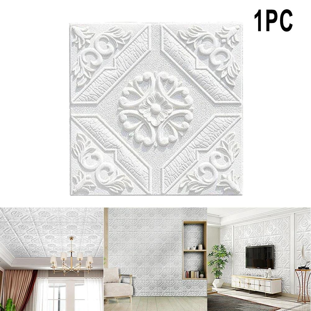 35*35cm 3D Tile Brick Wall Sticker DIY Self Adhesive Waterproof Foam Panel Tv Background Wallpaper Roof Ceiling Room Stickers
35*35cm 3D Tile Brick Wall Sticker DIY Self Adhesive Waterproof Foam Panel Tv Background Wallpaper Roof Ceiling Room Stickers