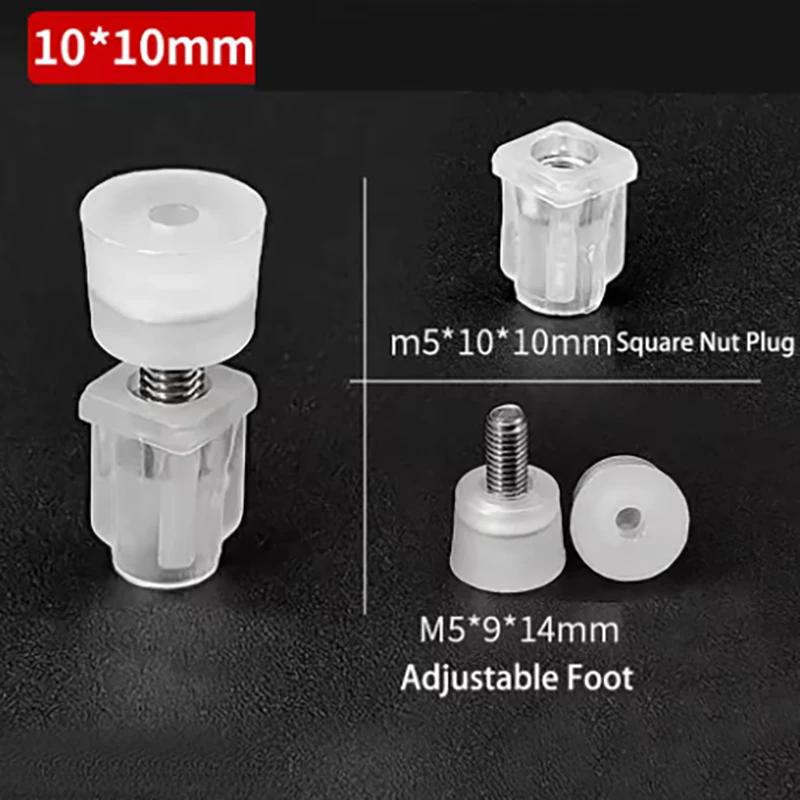 Foot Pad M5 M6 M8 M10 Square Adjustable Foot Pad PP Nut Tube Plug Furniture Tube Cover15X30-100X100mm Shock-Absorbing Protection 1Pcs
Foot Pad M5 M6 M8 M10 Square Adjustable Foot Pad PP Nut Tube Plug Furniture Tube Cover15X30-100X100mm Shock-Absorbing Protection 1Pcs