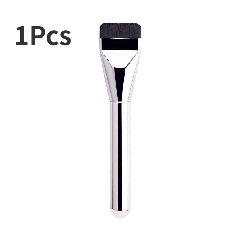 Ультратонкая кисть для тональной основы Легкая и тонкая кисть для контура лица Плоская кисть для контура Кисти для растушевки тонального крема и крема