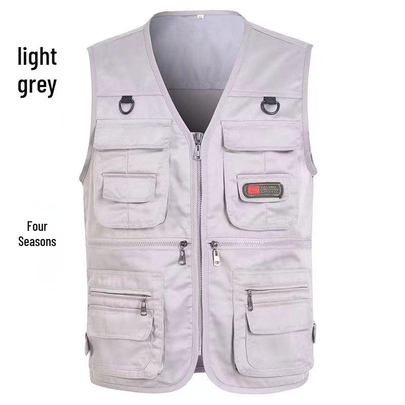 Men s Plus Velvet Multi-Pocket V-Neck Vest for Outdoor Photography & Fishing XL (100-135 lbs)
Men s Plus Velvet Multi-Pocket V-Neck Vest for Outdoor Photography & Fishing XL (100-135 lbs)