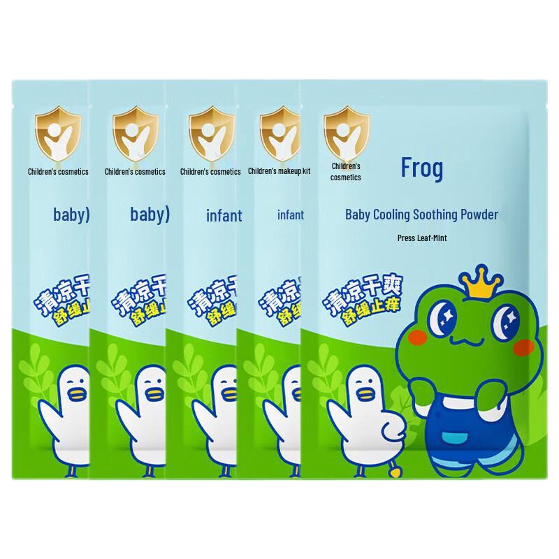Frog Prince Baby Cool & Soothing Powder 80g x 5-Pack
Frog Prince Baby Cool & Soothing Powder 80g x 5-Pack