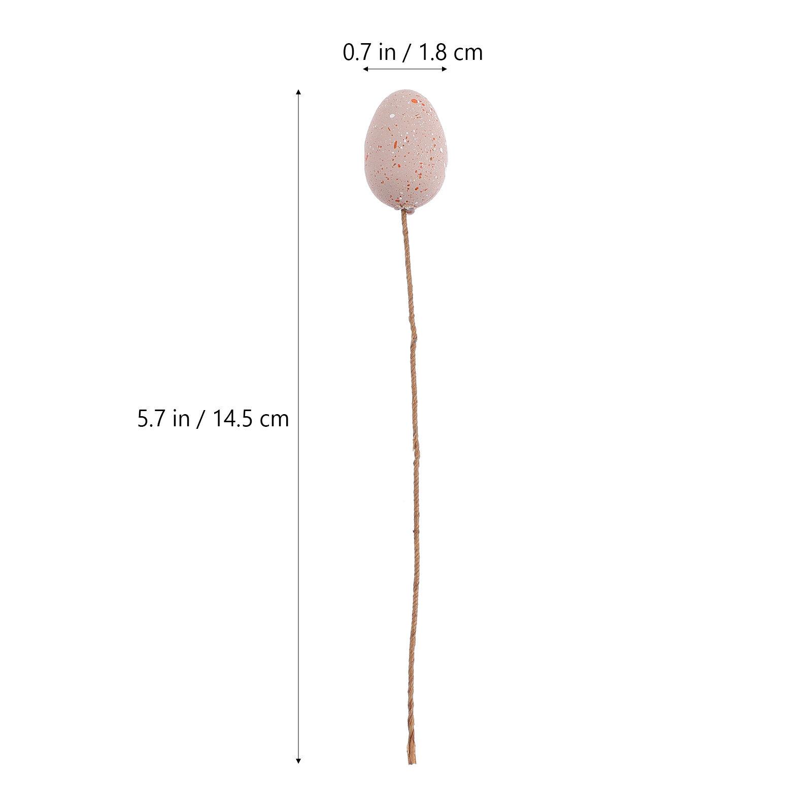 27Pcs Realistic Easter Speckled Egg Stems High Quality Artificial Egg Ornament for Holiday Event Party Theme Decor Easter
27Pcs Realistic Easter Speckled Egg Stems High Quality Artificial Egg Ornament for Holiday Event Party Theme Decor Easter