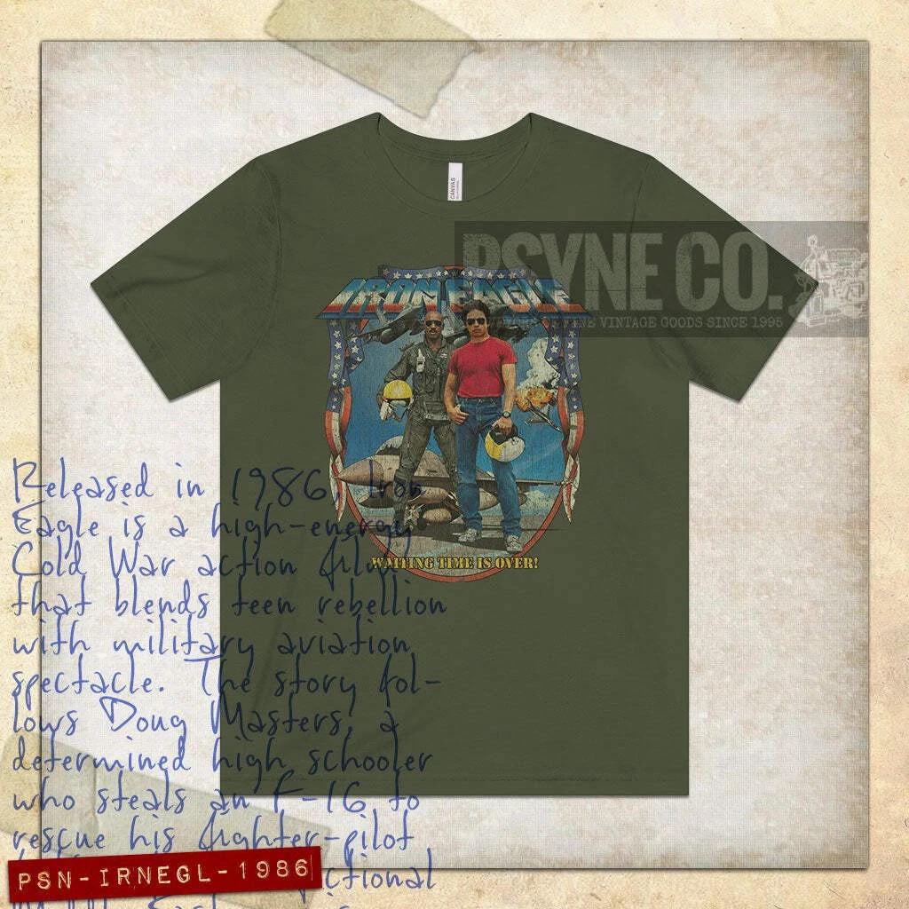 Iron Eagle 1986 Vintage Men s T shirt 4XL
Iron Eagle 1986 Vintage Men s T shirt 4XL