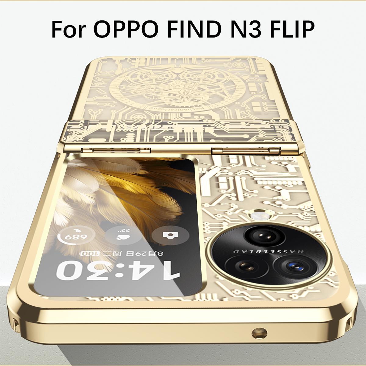 Mechanical Legend Series for Oppo Find N3 Flip 5G Case Hinge Protection PC Electroplating Cover Black
Mechanical Legend Series for Oppo Find N3 Flip 5G Case Hinge Protection PC Electroplating Cover Black