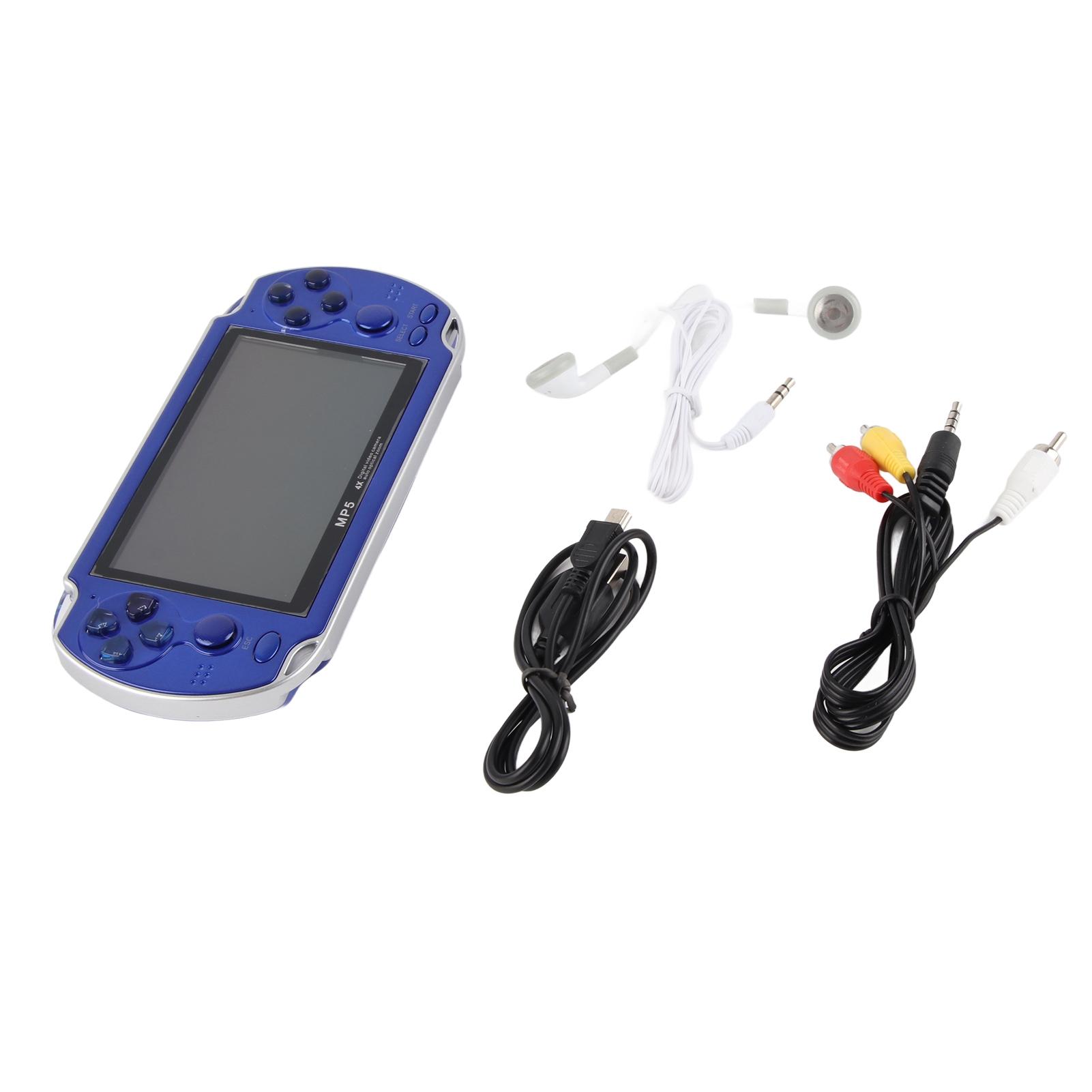Классическая игровая консоль с экраном HD 4,3 дюйма, портативная игровая консоль в стиле ретро, встроенная в 3000 игр с двумя 8GB синий
Классическая игровая консоль с экраном HD 4,3 дюйма, портативная игровая консоль в стиле ретро, встроенная в 3000 игр с двумя 8GB синий