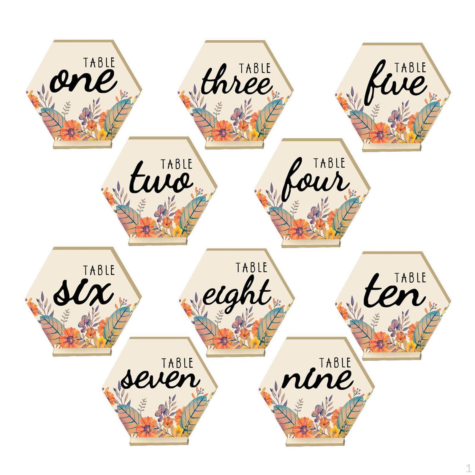 Wooden Table Numbers (1 to 10) Color, for Rustic Weddings Receptions, Banquets, Cafes, Restaurants,
Wooden Table Numbers (1 to 10) Color, for Rustic Weddings Receptions, Banquets, Cafes, Restaurants,