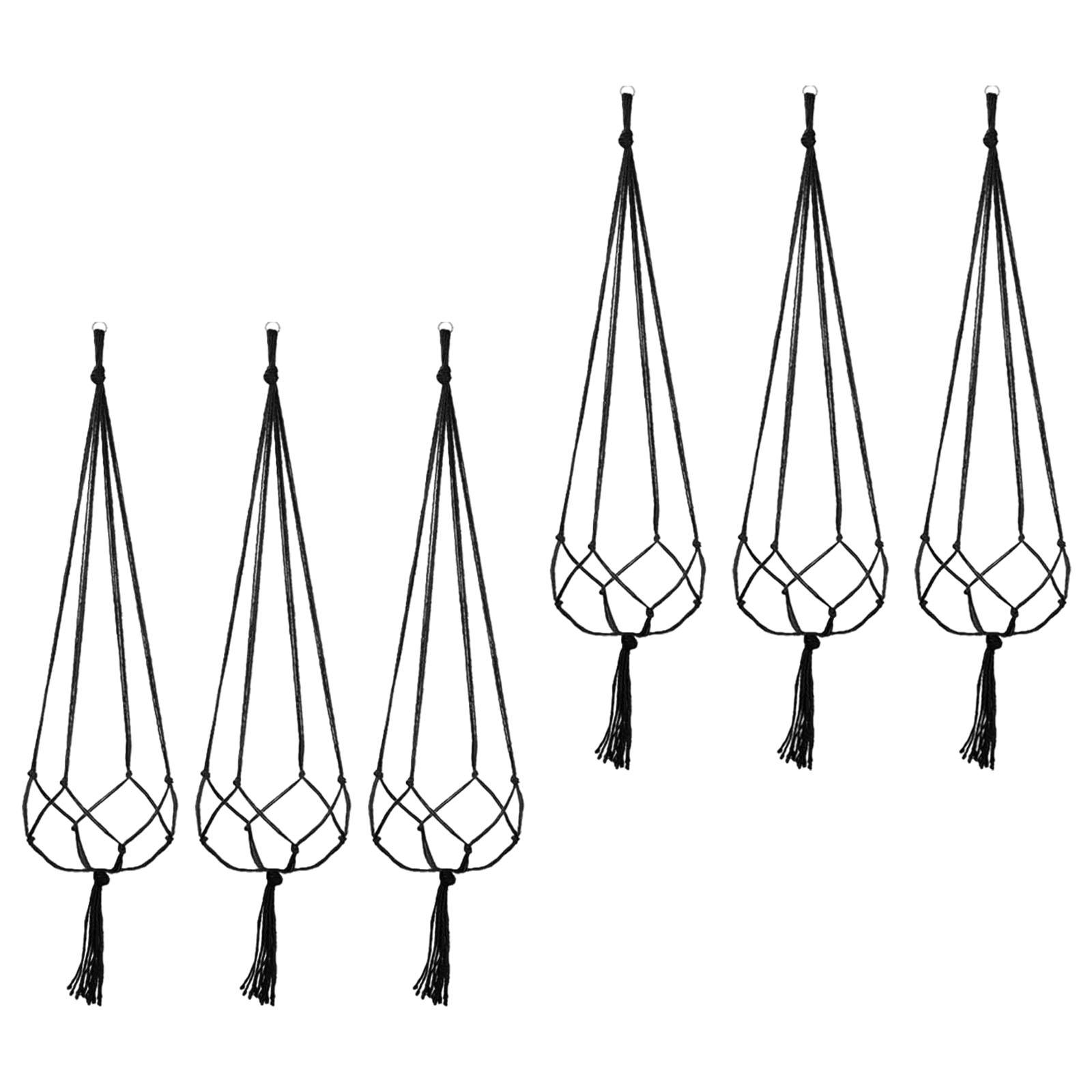 Подвесная плетеная вручную корзина макраме декоративный держатель для цветочного горшка для использования в помещении и на улице фотореквизит 1
Подвесная плетеная вручную корзина макраме декоративный держатель для цветочного горшка для использования в помещении и на улице фотореквизит 1
