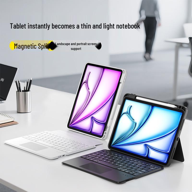 2026 Apple iPad Air 11-inch Magnetic Detachable Magic Keyboard for Air 5/4 Tablets iPad mini 6/7
2026 Apple iPad Air 11-inch Magnetic Detachable Magic Keyboard for Air 5/4 Tablets iPad mini 6/7