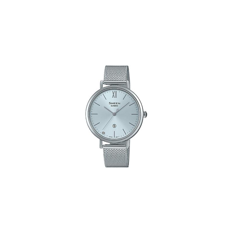 Casio SHEEN minimalist fresh fashion business quartz movement stainless steel strap Japanese and Korean watch women s watch blue dial SHE-4539SM-2AUPR синий
Casio SHEEN minimalist fresh fashion business quartz movement stainless steel strap Japanese and Korean watch women s watch blue dial SHE-4539SM-2AUPR синий