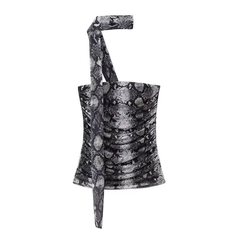 Літні сексуальні топи з леопардовим принтом на шнурівці Жіночі вінтажні майки Y2k без рукавів на вуличках, жіночі модні шикарні тонкі еластичні пляжні футболки в стилі ретро M чорний
Літні сексуальні топи з леопардовим принтом на шнурівці Жіночі вінтажні майки Y2k без рукавів на вуличках, жіночі модні шикарні тонкі еластичні пляжні футболки в стилі ретро M чорний