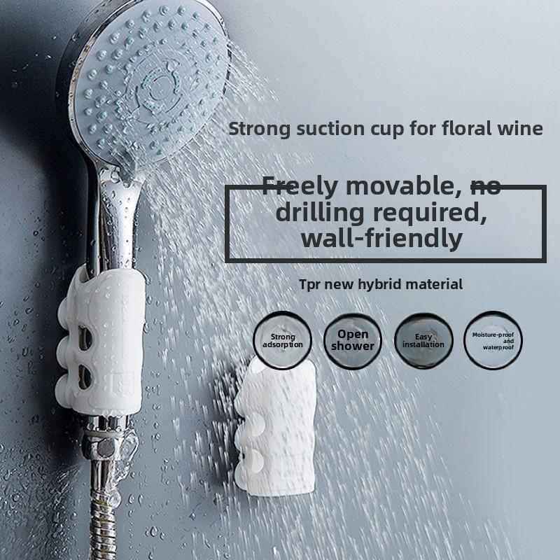 Household Non Perforated Universal Showerhead Bracket Fixing Seat OPP bagged білий
Household Non Perforated Universal Showerhead Bracket Fixing Seat OPP bagged білий