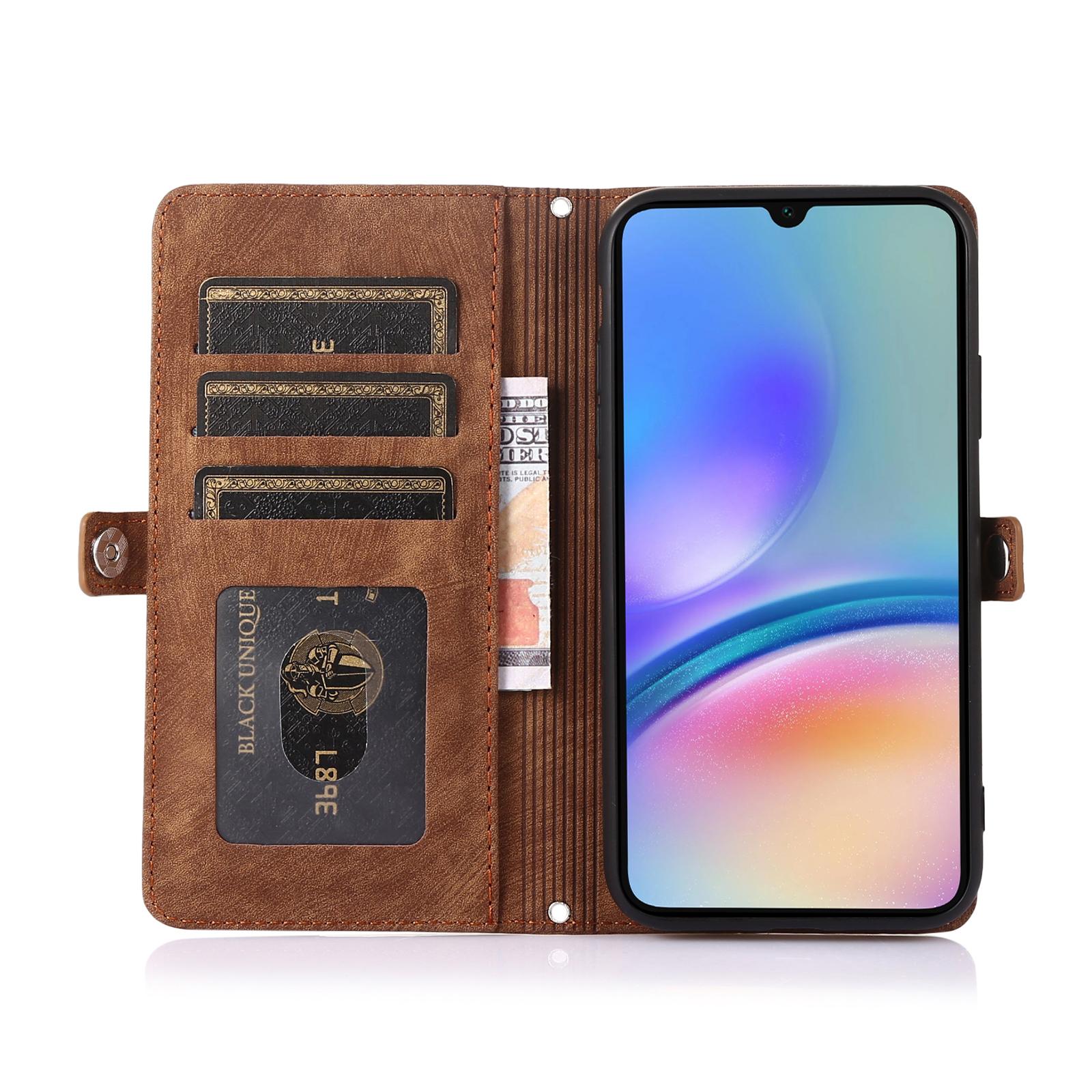 Phone Case For Samsung Galaxy A16 4G/5G/A26 5G,Zipper Pocket 9 Card Slots PU Leather Cover with Wrist Strap Rose Gold
Phone Case For Samsung Galaxy A16 4G/5G/A26 5G,Zipper Pocket 9 Card Slots PU Leather Cover with Wrist Strap Rose Gold