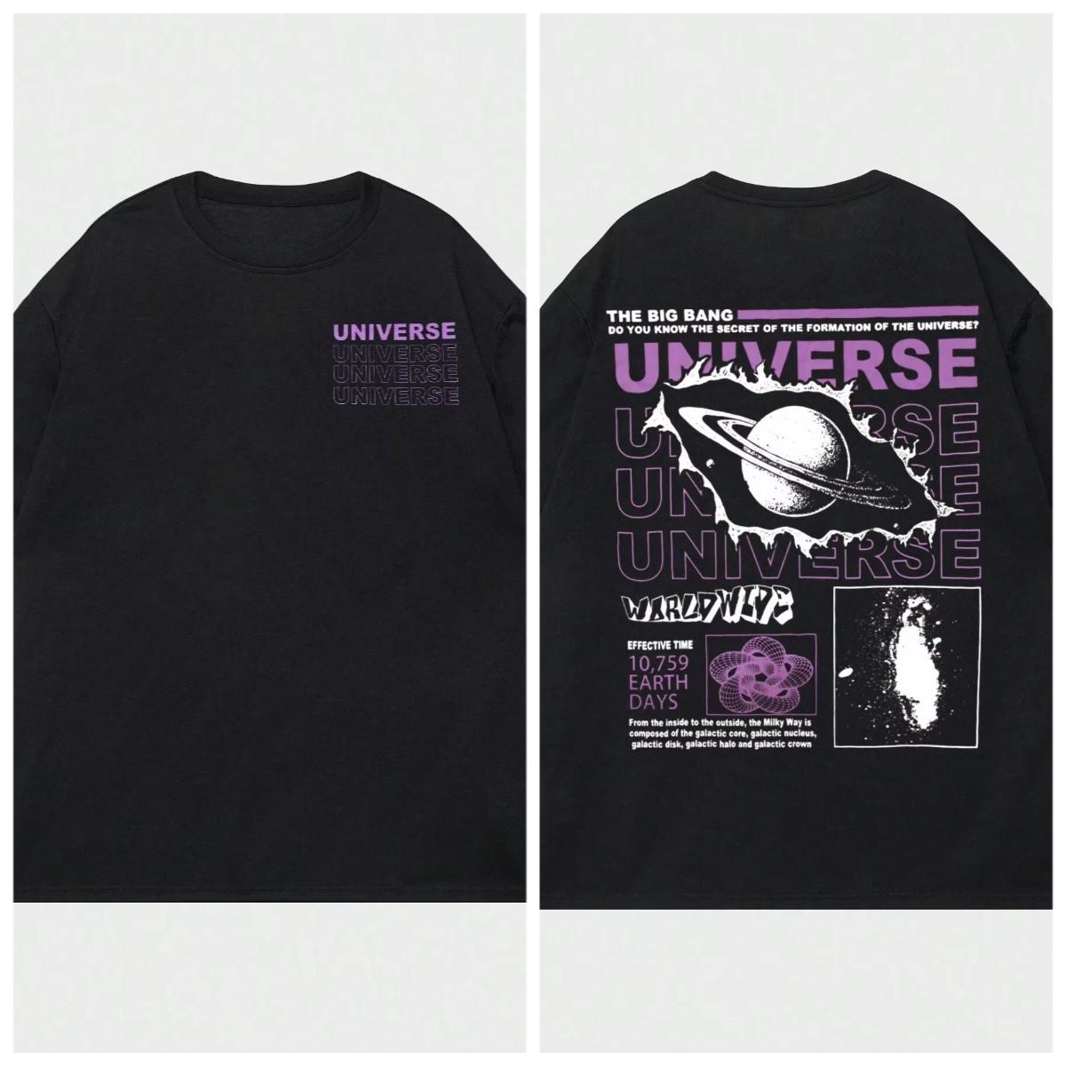 ZX The Secret Of The Big Bang In The Universe Men T Shirts Summer Cotton TShirts Breathable Loose Clothes Hip Hop Street Tees 4XL
ZX The Secret Of The Big Bang In The Universe Men T Shirts Summer Cotton TShirts Breathable Loose Clothes Hip Hop Street Tees 4XL