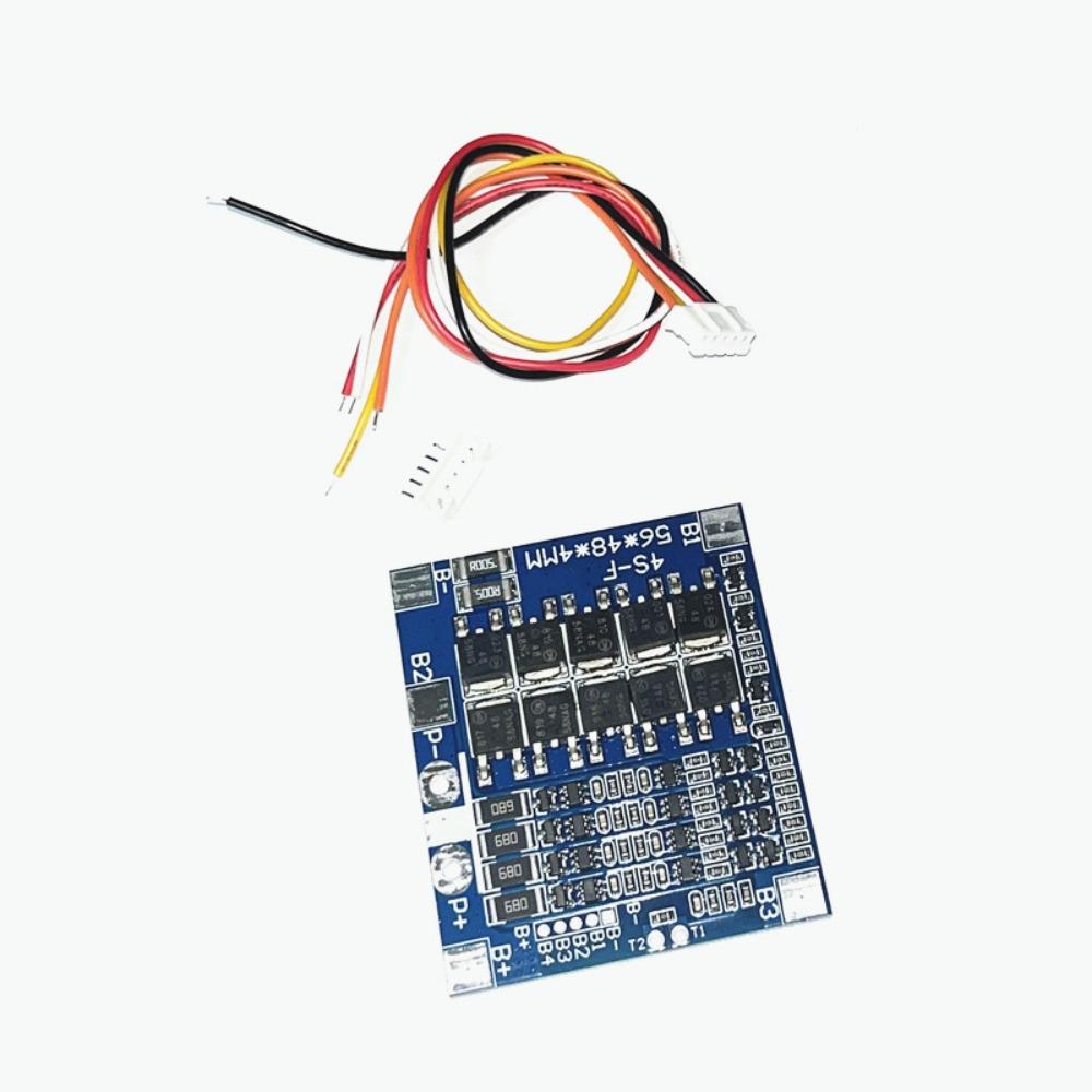12.8V 14.4V BMS 4S 3.2V 3.7V 30A Плата захисту заряду акумулятора LiFePO4 / Літієва акумуляторна плата синій
12.8V 14.4V BMS 4S 3.2V 3.7V 30A Плата захисту заряду акумулятора LiFePO4 / Літієва акумуляторна плата синій