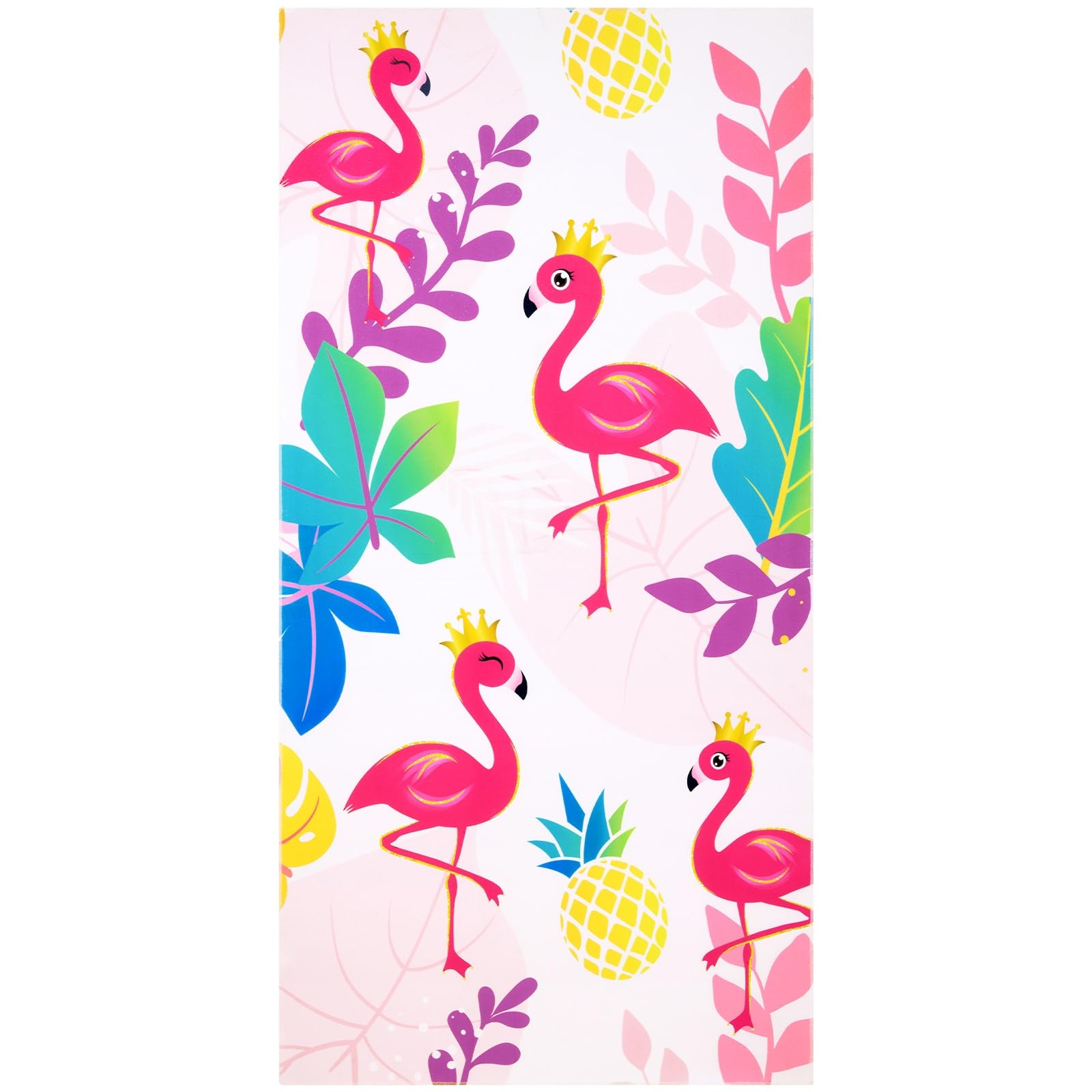 Oversized Pink Flamingo Pineapple Beach Towel Quick Dry Microfiber Lightweight Pool Travel Towel for Adults Kids W30*H60(CM)
Oversized Pink Flamingo Pineapple Beach Towel Quick Dry Microfiber Lightweight Pool Travel Towel for Adults Kids W30*H60(CM)