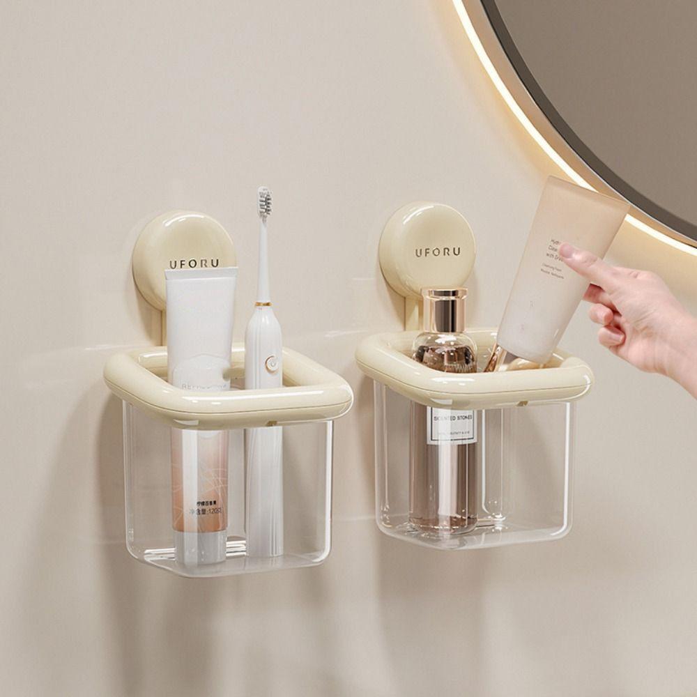 Multi-Functional Toothbrush Storage Rack Plastic Bathroom Shelf Adjustable Storage Box Kitchen чорний 
Multi-Functional Toothbrush Storage Rack Plastic Bathroom Shelf Adjustable Storage Box Kitchen чорний