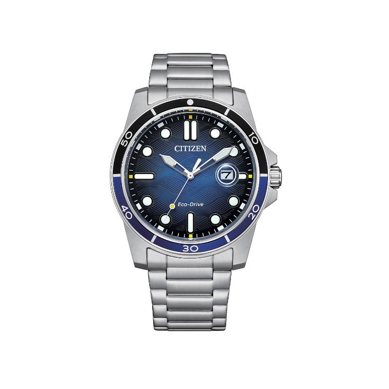 CITIZEN 100 meters waterproof solar movement Steel Strap 41.5mm men s watch blue dial AW1810-85L синій
CITIZEN 100 meters waterproof solar movement Steel Strap 41.5mm men s watch blue dial AW1810-85L синій