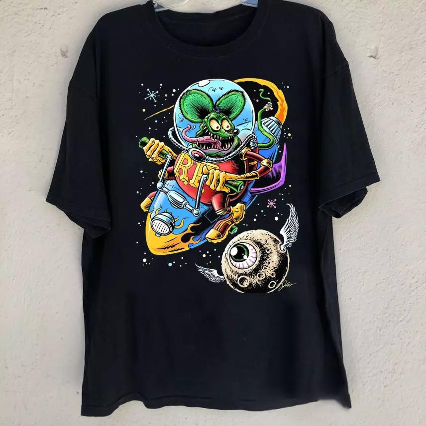 Ed Roth Rat Fink TShirt Short Sleeve Cotton Women Black S to 5XL CB387 Unisex T-Shirt M
Ed Roth Rat Fink TShirt Short Sleeve Cotton Women Black S to 5XL CB387 Unisex T-Shirt M