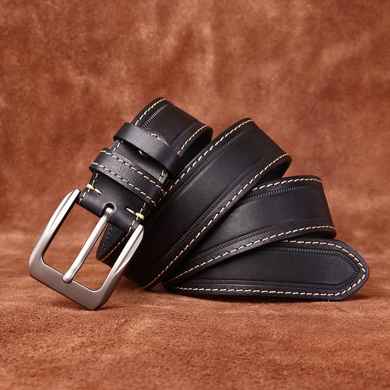 Ремінь Чоловічий Ручної Роботи Ретро Потерта Шкіра Пряжка-Шпилька Натуральна Коров яча Шкіра Ремінь Чоловічий Повсякденний Універсальний 100cm
Ремінь Чоловічий Ручної Роботи Ретро Потерта Шкіра Пряжка-Шпилька Натуральна Коров яча Шкіра Ремінь Чоловічий Повсякденний Універсальний 100cm