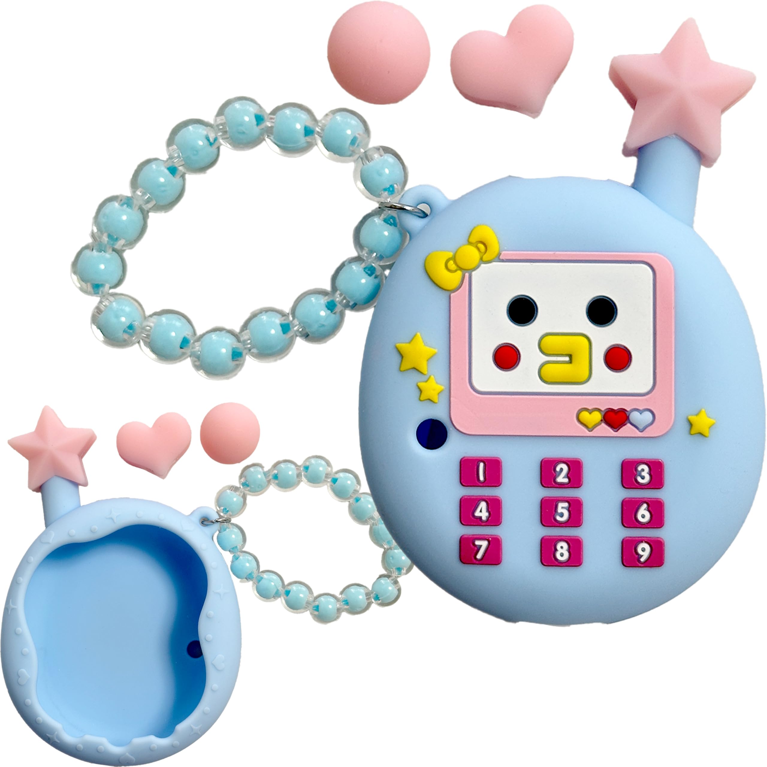 SCLAB Tamagotchi UNI Compatible Mobile Phone Silicone Protective Case for Tamagotchi Electronic Pet Game Shell Virtual Pet Case Cover/Uni (Blue) синій
SCLAB Tamagotchi UNI Compatible Mobile Phone Silicone Protective Case for Tamagotchi Electronic Pet Game Shell Virtual Pet Case Cover/Uni (Blue) синій