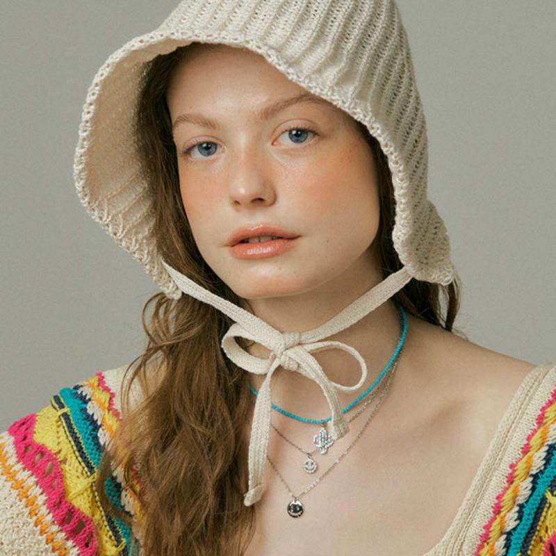 Шапка-боннет XPIER на завязках beige
Шапка-боннет XPIER на завязках beige