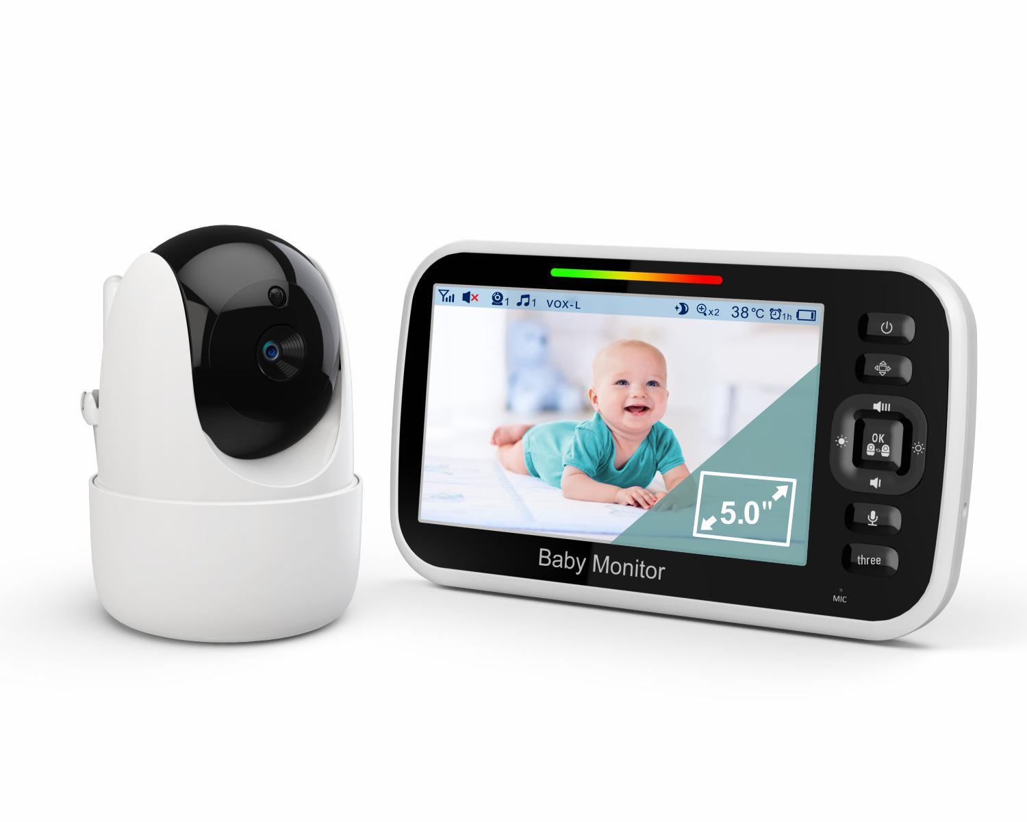 SM651 Wireless 5-Inch Baby Monitor with Lullaby and Children s Camera
SM651 Wireless 5-Inch Baby Monitor with Lullaby and Children s Camera