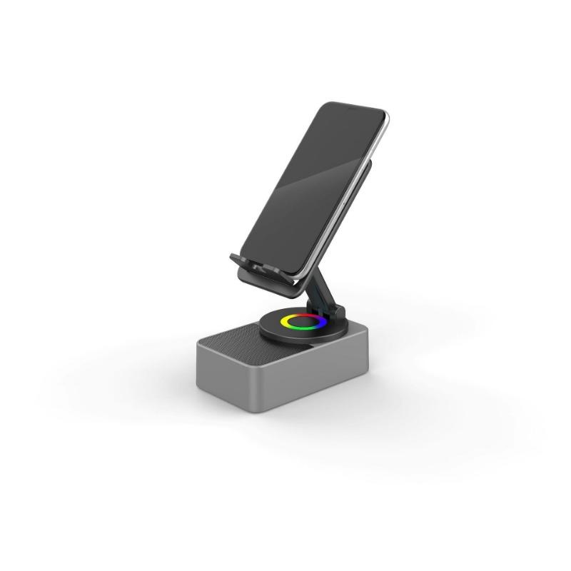 Динамік, Аудіо, Настільний Прямий Ефір, Power Bank Обертовий на 360 градусів Тримач для мобільного телефону три в одному сірий колір
Динамік, Аудіо, Настільний Прямий Ефір, Power Bank Обертовий на 360 градусів Тримач для мобільного телефону три в одному сірий колір