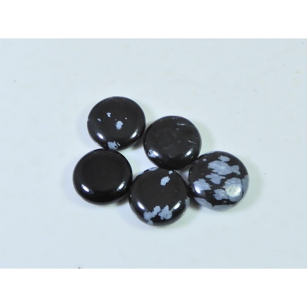 12X12MM Natural Snowflake Obsidian Round Cabochon Loose Gemstone 5Pcs Lot A-805
12X12MM Natural Snowflake Obsidian Round Cabochon Loose Gemstone 5Pcs Lot A-805