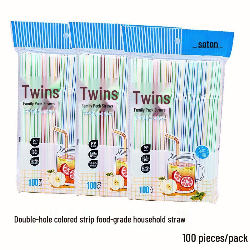 Shuangtong Colored Bendable Plastic Straws for Milk Tea and Beverages No Specific Size
Shuangtong Colored Bendable Plastic Straws for Milk Tea and Beverages No Specific Size