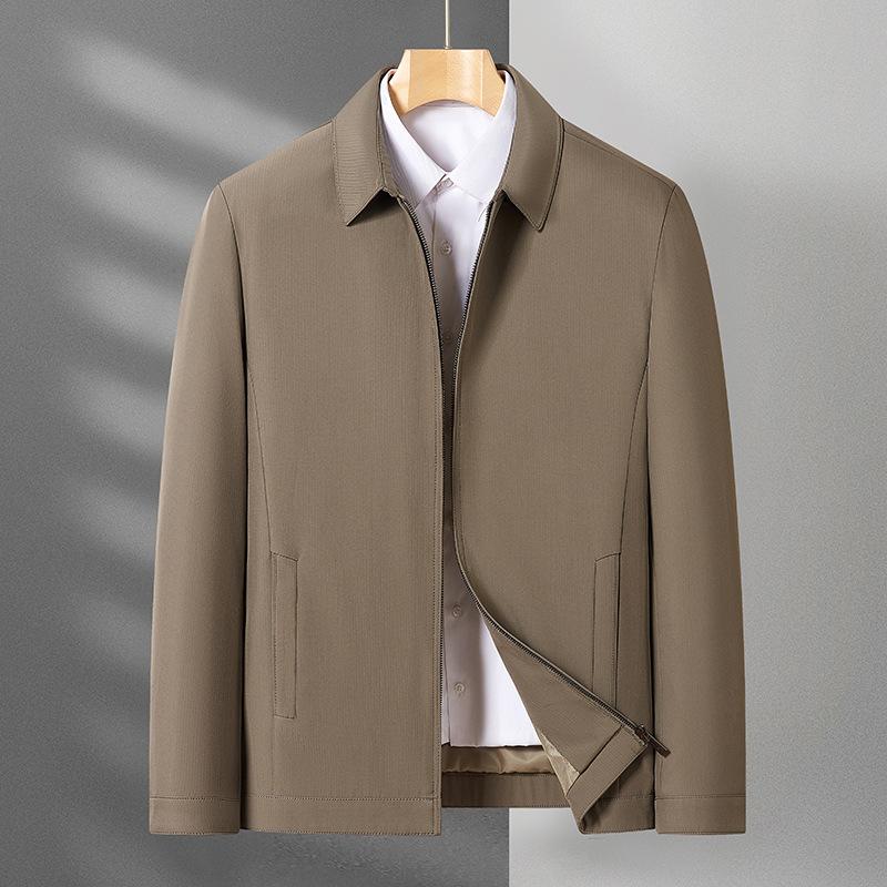 Middle-aged Dad Spring and Autumn Thin Jacket Zipper Lapel Casual Jacket 175 темно-синий
Middle-aged Dad Spring and Autumn Thin Jacket Zipper Lapel Casual Jacket 175 темно-синий