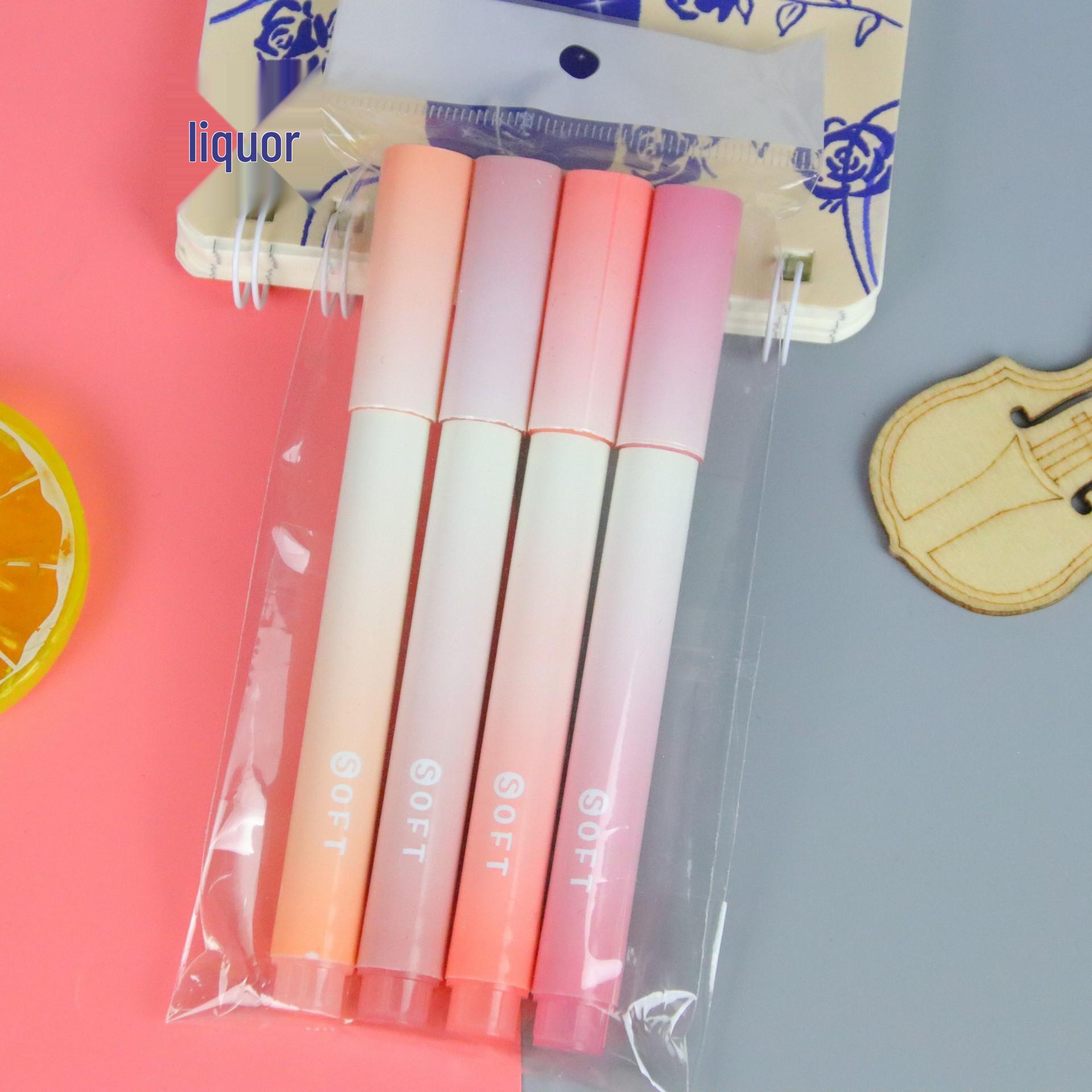 Градієнтний хайлайтер - Яскравий, Захищає очі, Студентський маркер великої місткості Chisel Tip
Градієнтний хайлайтер - Яскравий, Захищає очі, Студентський маркер великої місткості Chisel Tip