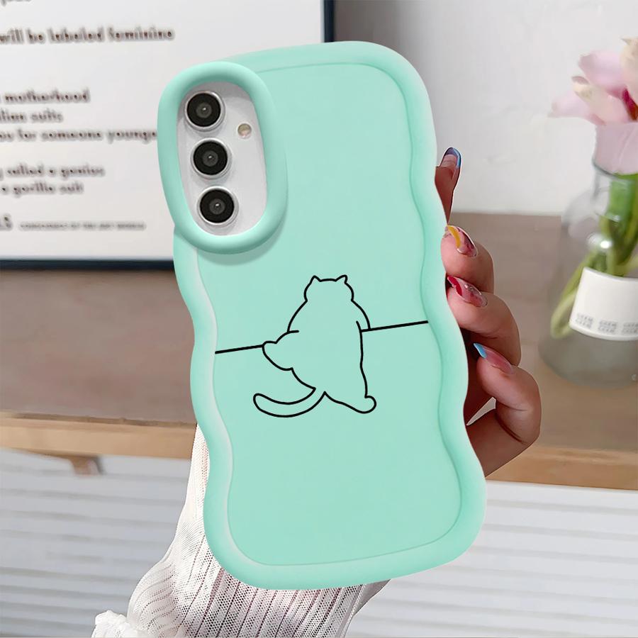 Case for Samsung Galaxy A16 A11 A52 A15 A14 A12 A21s A13 Soft Phone Cover A05 A53 A33 A06 A04 A03 A23 A22 Cute Line Cat Galaxy A03 Core
Case for Samsung Galaxy A16 A11 A52 A15 A14 A12 A21s A13 Soft Phone Cover A05 A53 A33 A06 A04 A03 A23 A22 Cute Line Cat Galaxy A03 Core